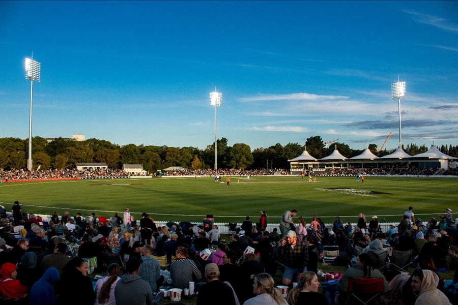 New lights for Hagley Oval